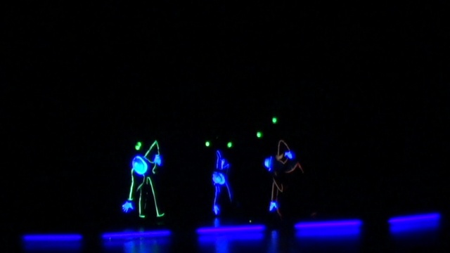 Madonna Music - HILT Black Light Theatre Prague Rehersal