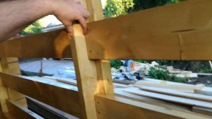 Перила для крыльца из дерева своими руками