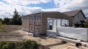 гараж 7/8 из сэндвич панелей.