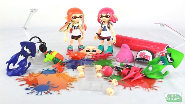 Figma Splatoon Inkling DX Set Review смотреть онлайн