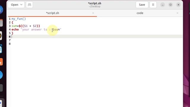 How to Create Functions with parameters In bash смотреть онлайн
