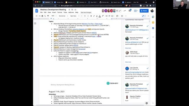 Meshery Development Meeting (Aug 18th 2021) смотреть онлайн
