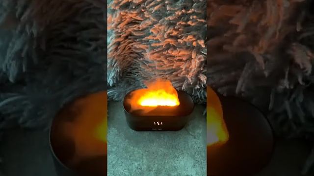 Увлажнитель воздуха с эффектом пламени, диффузор для ароматерапии смотреть онлайн