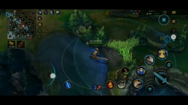 играю за Рыцари Аркадия Гарена