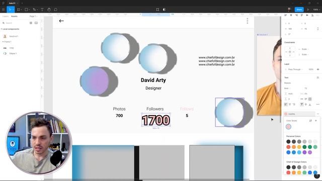 Curso de Figma app Design- Assets, library e components [Aula 06] смотреть онлайн