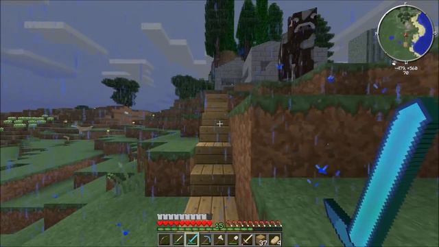 [Coop] Minecraft Technic Hell. #58: Дорожки и полы. смотреть онлайн