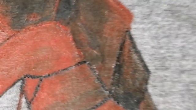 #роспись#акрил Рисунок акриловыми красками на футболку своими руками. смотреть онлайн