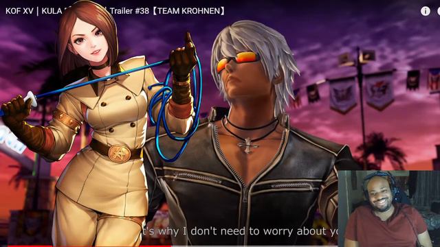 She aint playing!|King of Fighters XV | Kula Reaction Trailer смотреть онлайн