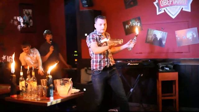 Bar Show в пабе "Овертайм" - Тимур зажигает смотреть онлайн