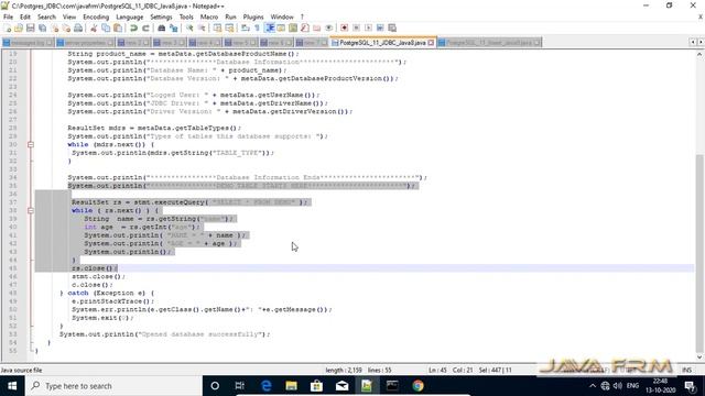 How to connect to PostgreSQL 11 using PostgreSQL JDBC Driver with AdoptOpenJDK 8 смотреть онлайн
