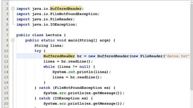Lectura de Archivos en java con bufferedReader / incluye Lectura CSV смотреть онлайн