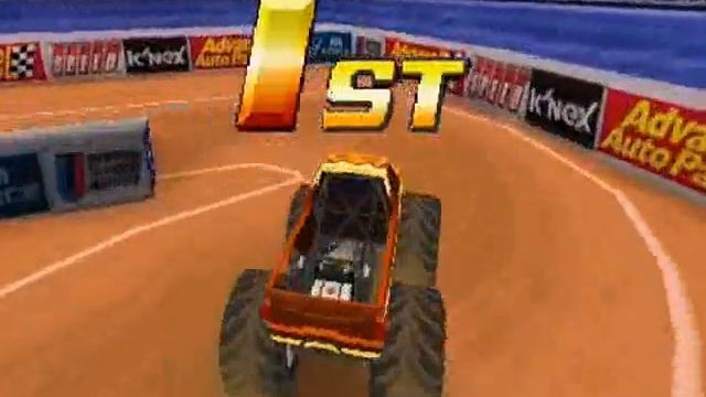 Monster Jam Path of Destruction psp gameplay Freesytle and Circuit race смотреть онлайн