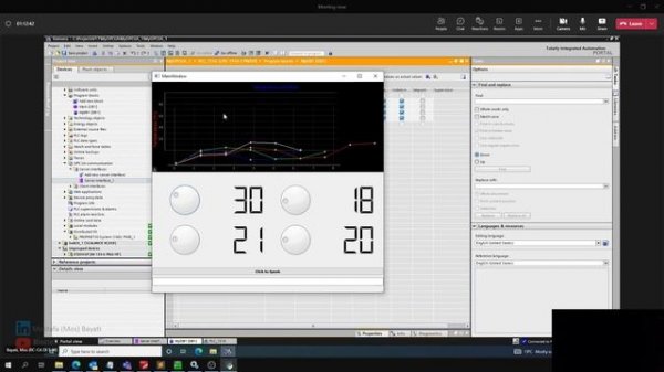 Developing an HMI program for Siemens PLC using Python and OPC UA