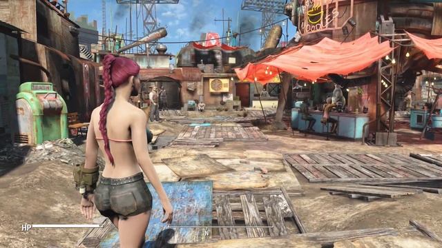 Fallout 4 Mod Review Apple Hairstyle with Bangs смотреть онлайн