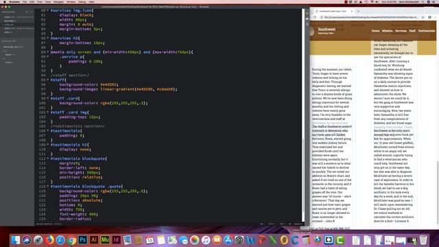 Creating A Single Page Website Bootstrap 4 Part 2 смотреть онлайн