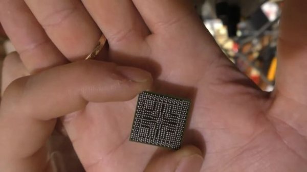 BGA монтаж в домашних условиях