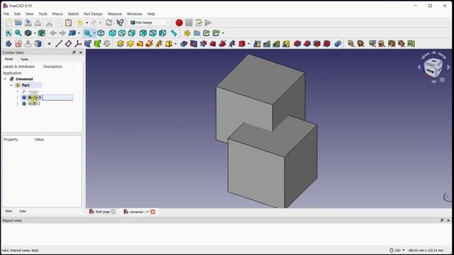 FreeCAD: Part Design | Boolean Operations смотреть онлайн