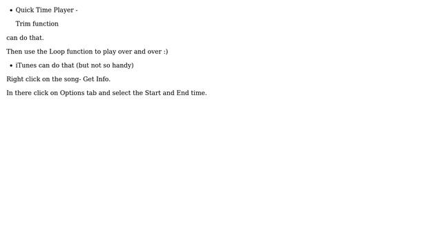 Apple: Music Player with ability to repeat a specific part of the song (3 Solutions!!) смотреть онлайн