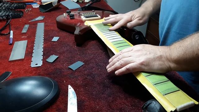 How To Level & Dress Guitar Frets Part 2 смотреть онлайн