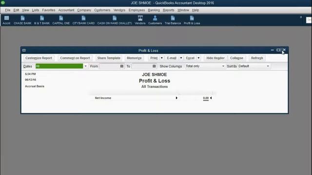 QuickBooks Home Finance - Reports And Icons смотреть онлайн