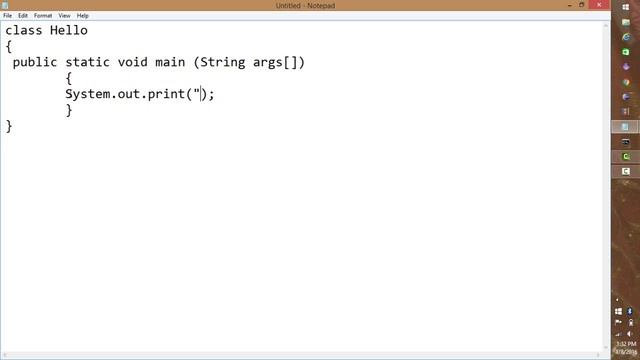 How to Display Something on Console Screen in JAVA...!!! смотреть онлайн