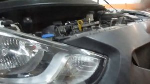 Российский бампер  для хендай солярис.