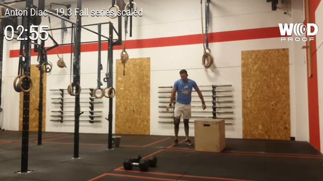 Crossfit RMG Fall Series 19.3 Anton Diac