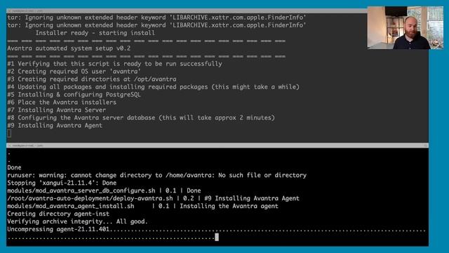 Avantra Server Quick installer for Linux смотреть онлайн