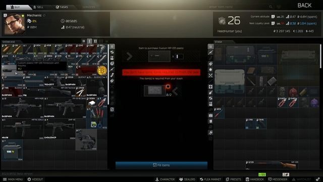 Gunsmith Part 1 - Mechanic Guide 12.9 - Escape From Tarkov смотреть онлайн