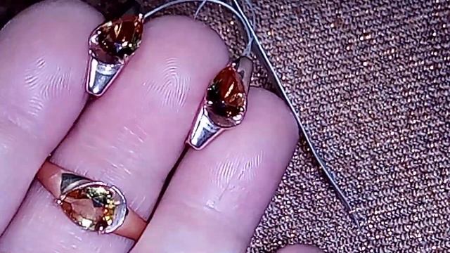 Серебряный комплект с султанитами. Производство Россия.Ссылка в комментариях. смотреть онлайн