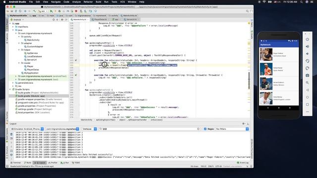 17- Networking with AsyncHttp, Fuel, Volley, OkHttp, Retrofit(Kotlin) смотреть онлайн