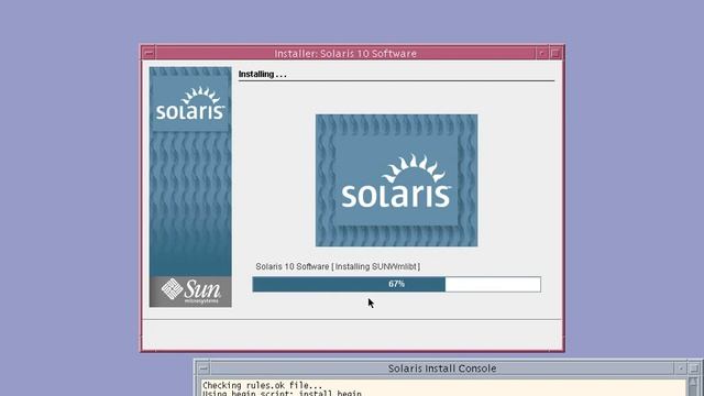 Installing Sun Solaris OS 10 5/08 смотреть онлайн