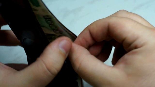 Изделия из кожи ручной работы. Портмоне "Mini" смотреть онлайн