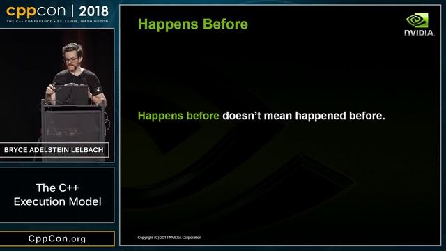 CppCon 2018: Bryce Adelstein Lelbach “The C++ Execution Model”