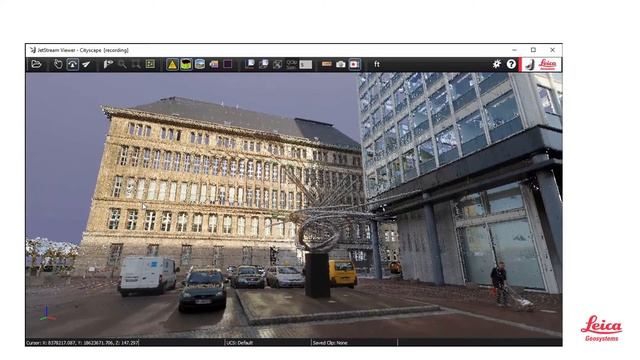 Leica JetStream Viewer: Create an MP4 Video of a high-performance point cloud fly-through смотреть онлайн