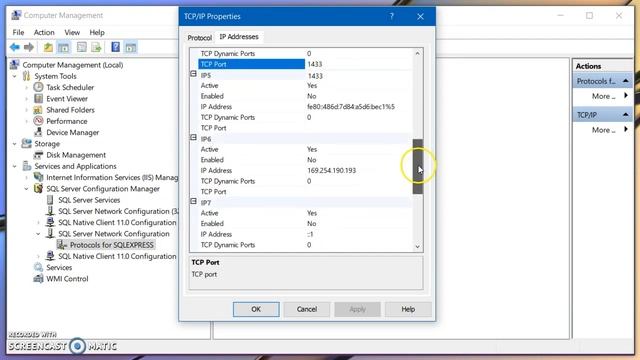 Setup Local IP Address for SQL Server by m.abbas смотреть онлайн