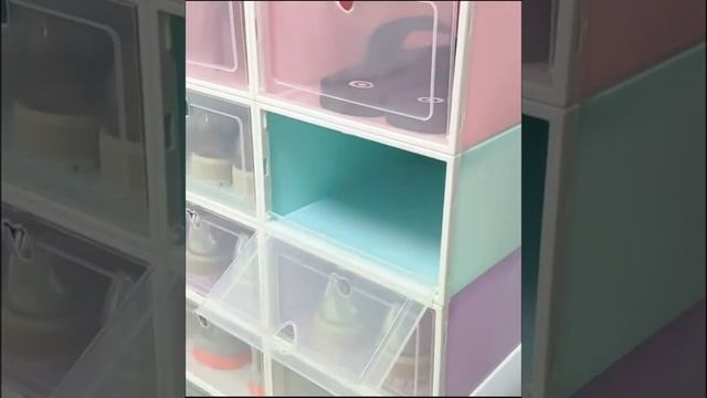 Коробка для хранения обуви, органайзер для обуви, хранение обуви, обувница для обуви, полка, 3шт. смотреть онлайн