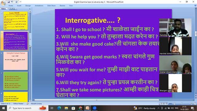 English Grammar/day 5/Simple Future tense (basic)/study with Ram sir смотреть онлайн