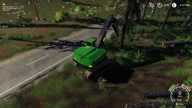 JohnDeere959M Directional Felling Saw?JohnDeere953MH Swing?Logging?FS19?New Map?Forest mountains... смотреть онлайн