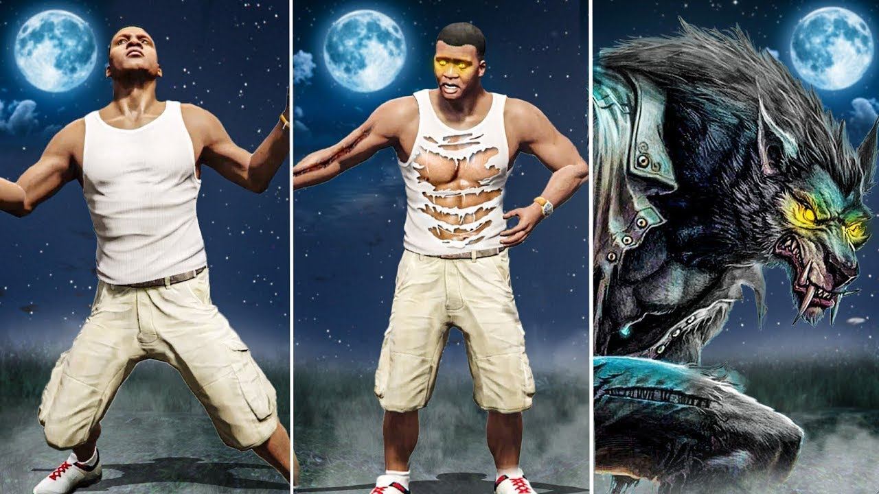 ФРАНКЛИН ПРЕВРАТИЛСЯ В ОБОРОТНЯ В ГТА 5 МОДЫ! МЕНЯ УКУСИЛ ОБОРОТЕНЬ ОБЗОР МОДА GTA 5 MODS! ИГРЫ МОД смотреть онлайн