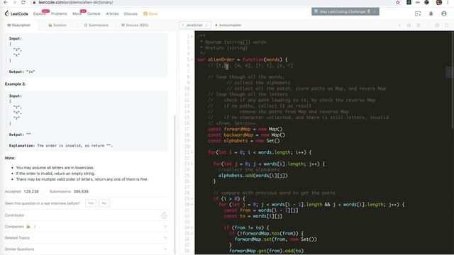 LeetCode 269. Alien Dictionary | JSer - JavaScript & Algorithm смотреть онлайн