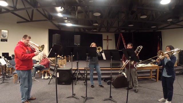 It Is Well (Horatio Spafford) - Trombone Quartet смотреть онлайн