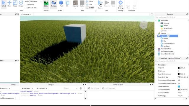 Roblox Studio Realistic Lighting | Tutorial | Quick & Easy смотреть онлайн