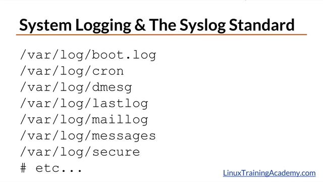 Linux System Logs and the Syslog Standard смотреть онлайн