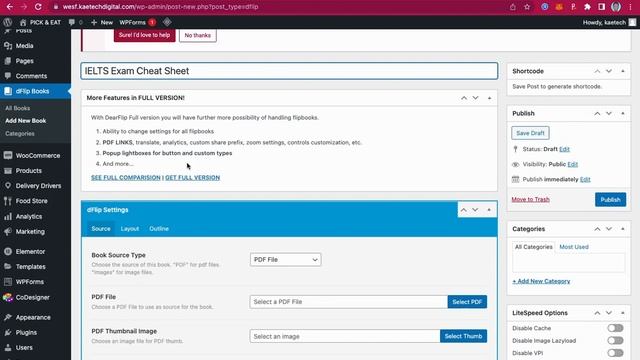 How to Add or embed a Flip book pdf to your WordPress Website For Free смотреть онлайн