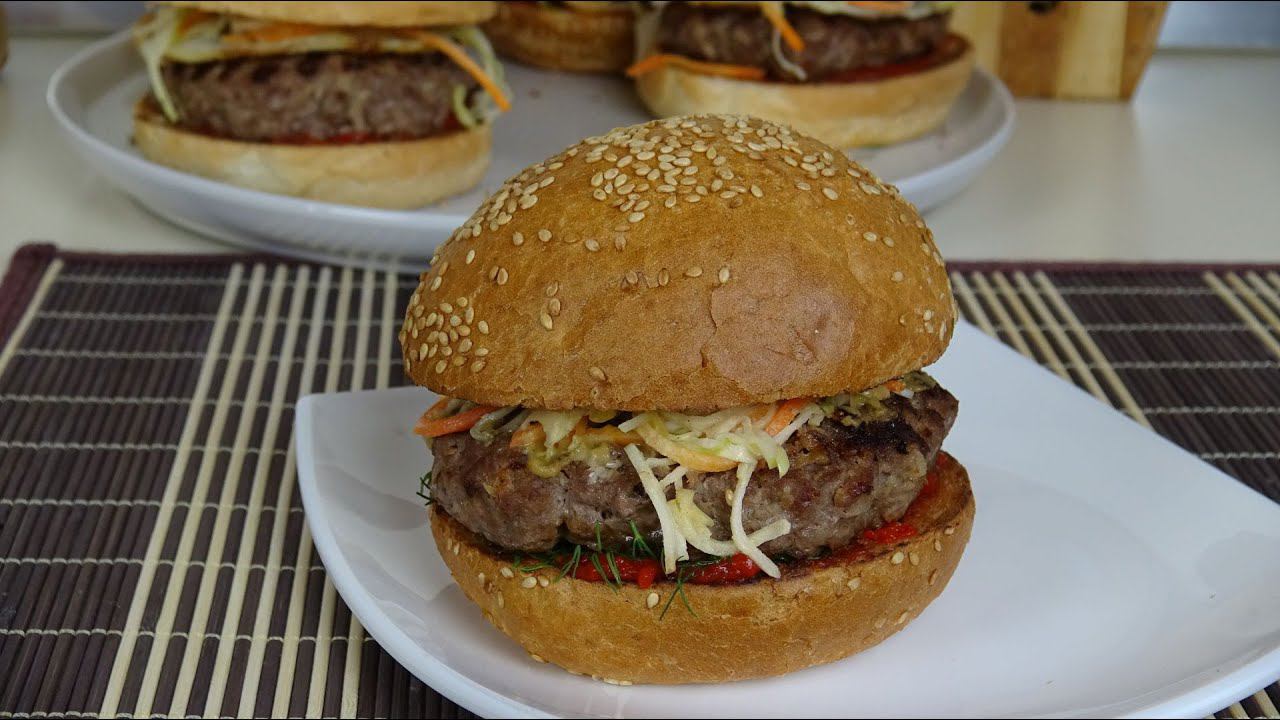 Как приготовить правильный бургер. Домашний fast food. смотреть онлайн
