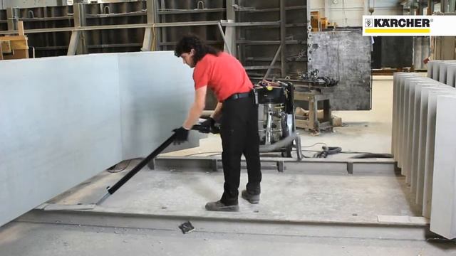 Пылесос Karcher IVC для стоительства (стройки) смотреть онлайн