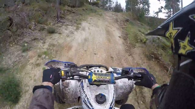 NEW TIRES TEST QUAD LTZ 400 - SUNF FRONT MAXXIS REAR - GOPRO #2 смотреть онлайн