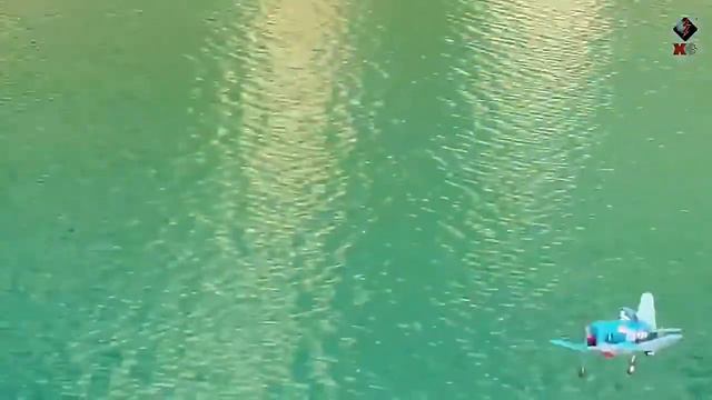 RC Airplane WLtoys XK A500 Q-F4U 2.4G 6CH 3D 6G System Brushed Motor RC plane Toys Gifts смотреть онлайн