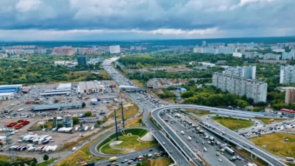 Москва. Поездка по МКАДу смотреть онлайн